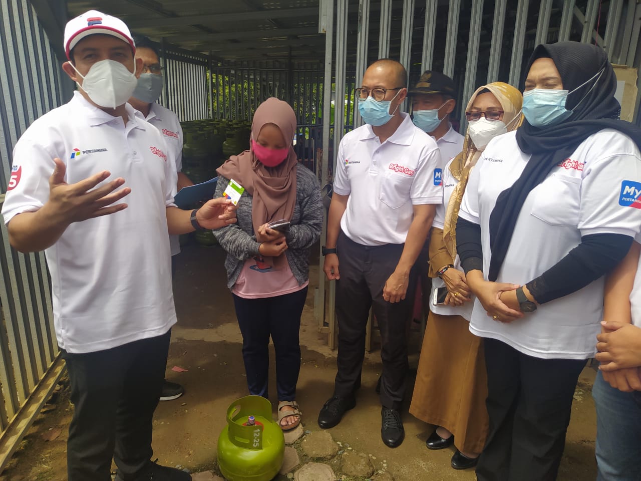 Pemkot dan Pertamina Launching Kartu Pelanggan Gas Elpiji 3 Kg