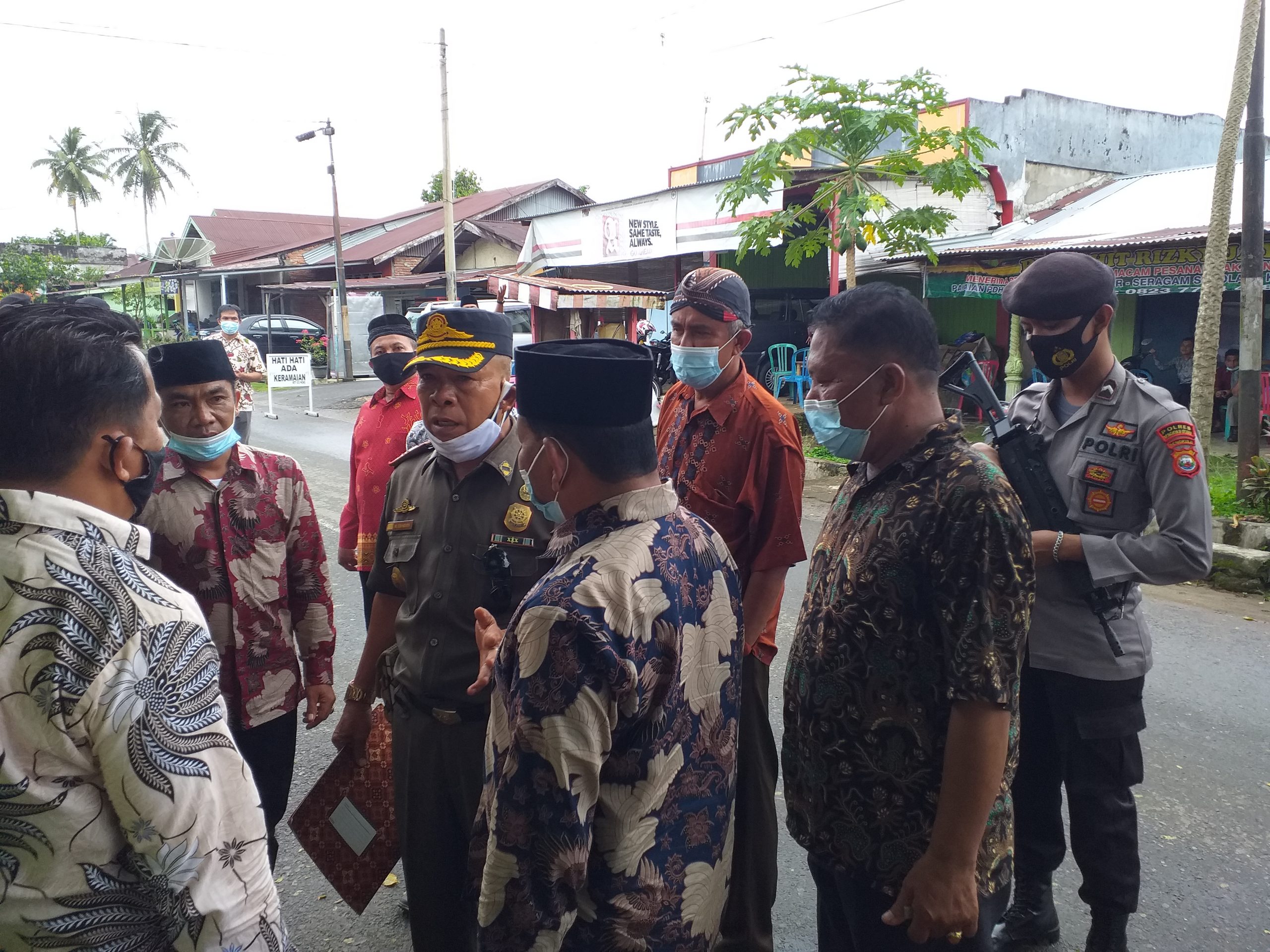 Larangan Kerumunan Turunkan Covid-19 di Bengkulu Utara