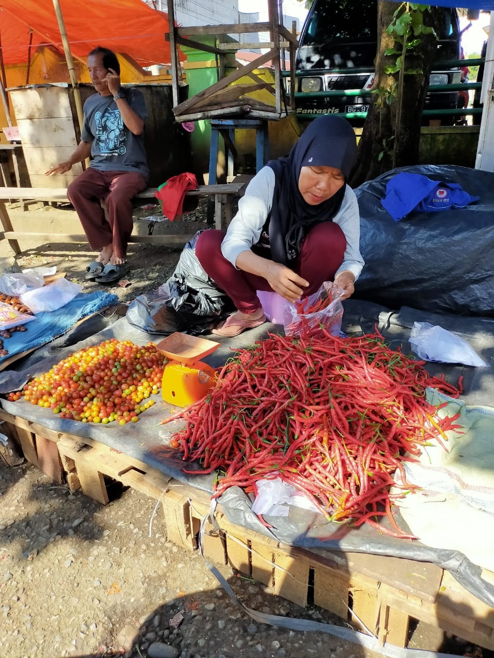 Harga Cabai di BS Merangkak Naik