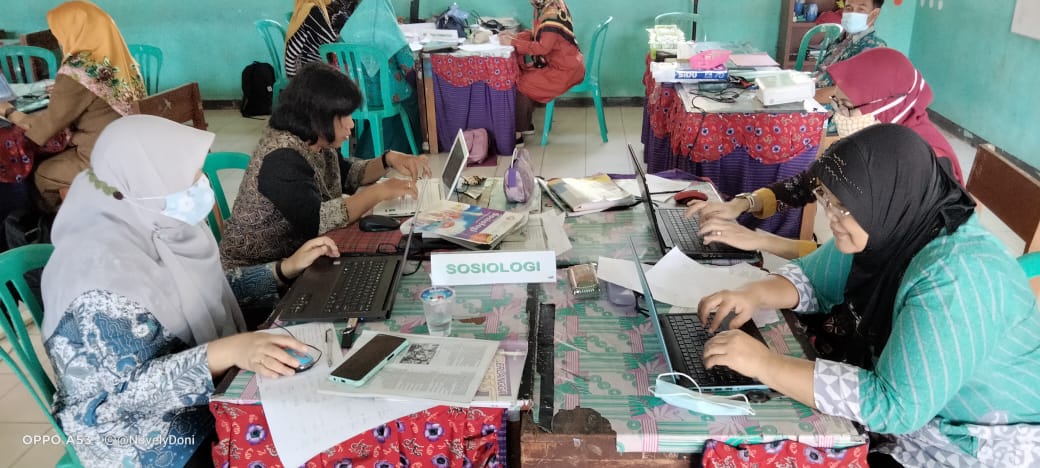 Ujian Sekolah SMA/MA di Bengkulu Daring