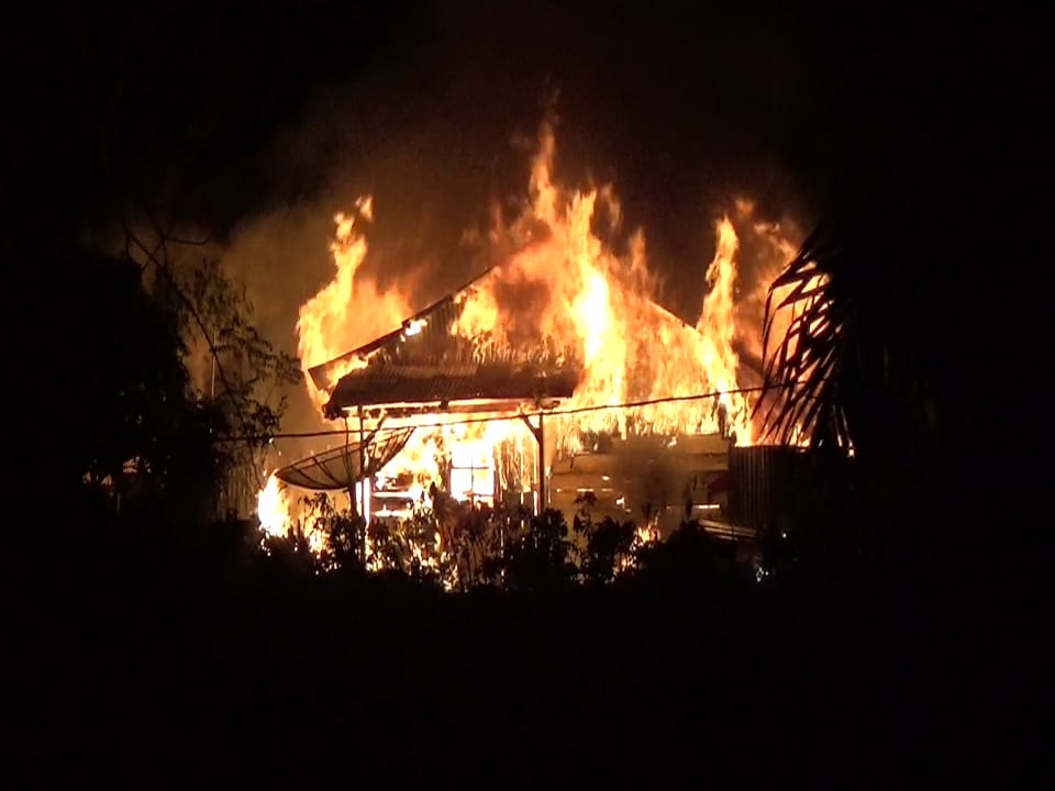 Rumah Warga di Bengkulu Utara Ludes Terbakar