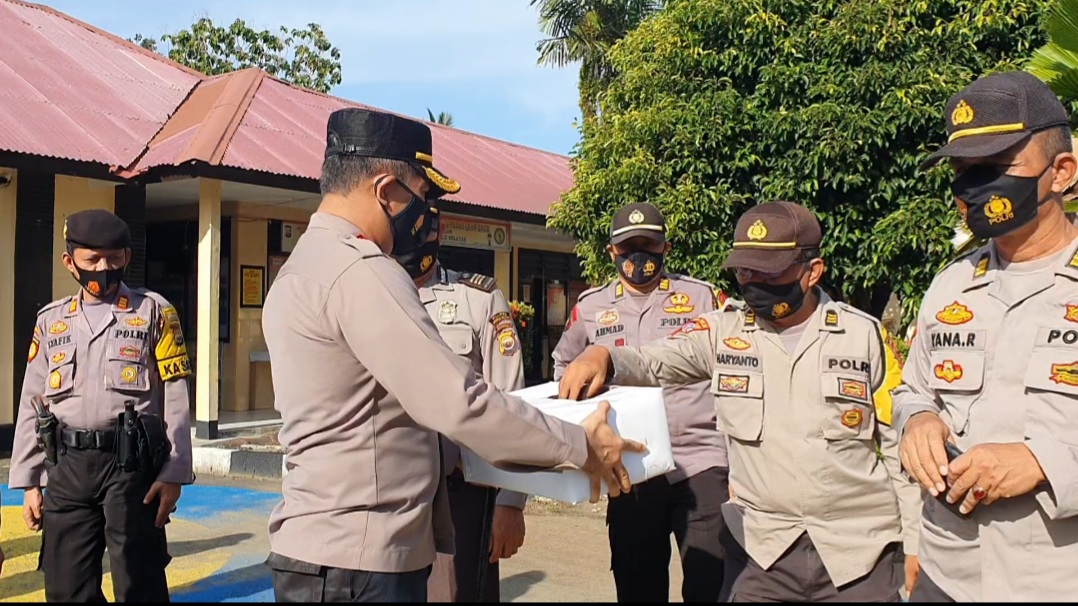 Kapolres BS Galang Dana untuk Korban Banjir