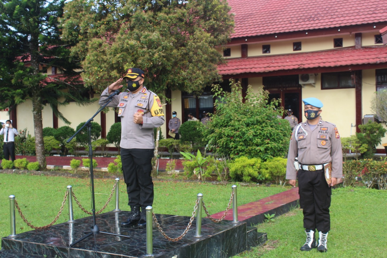 57 Polisi di Kepahiang Naik Pangkat