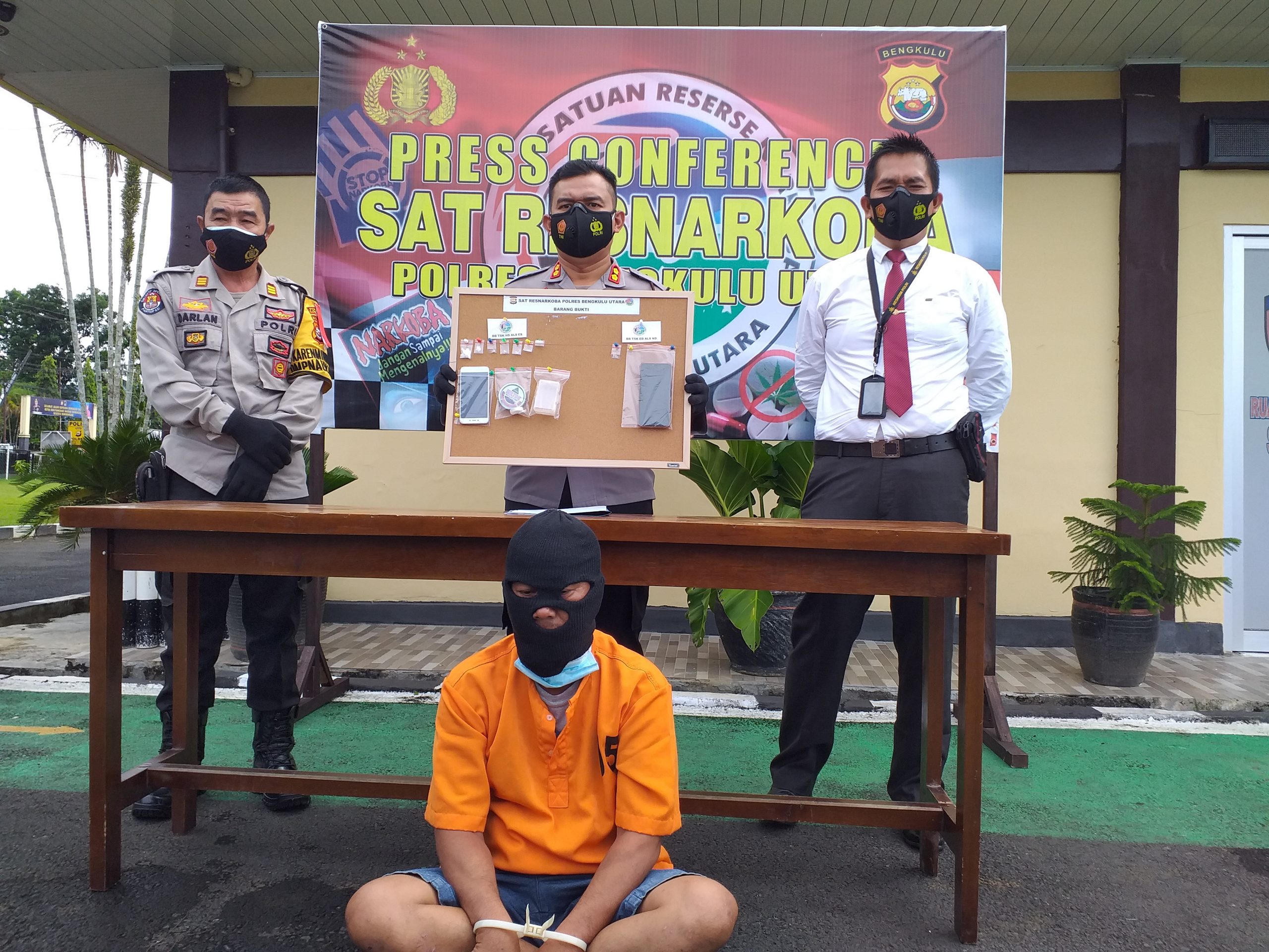 Miliki Sabu, Pemilik Rumah Terbakar di BU Diamankan