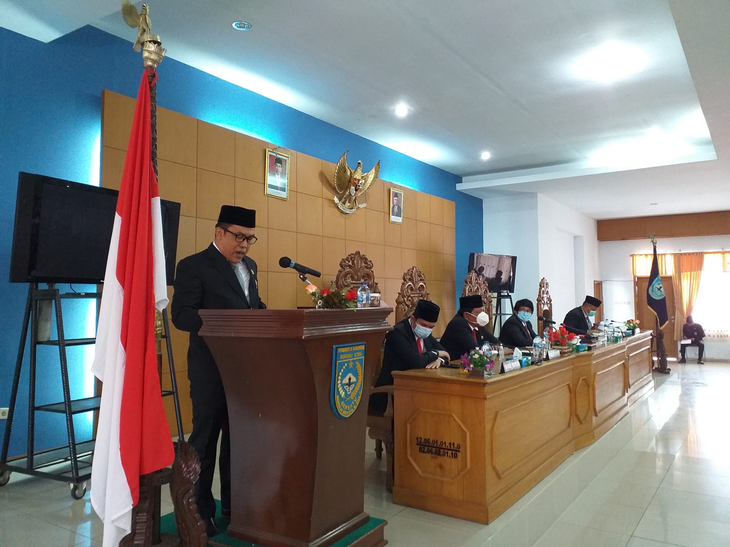 DPRD Bengkulu Utara Gelar Paripurna Pemberhentian dan Pengangkatan Bupati dan Wabup