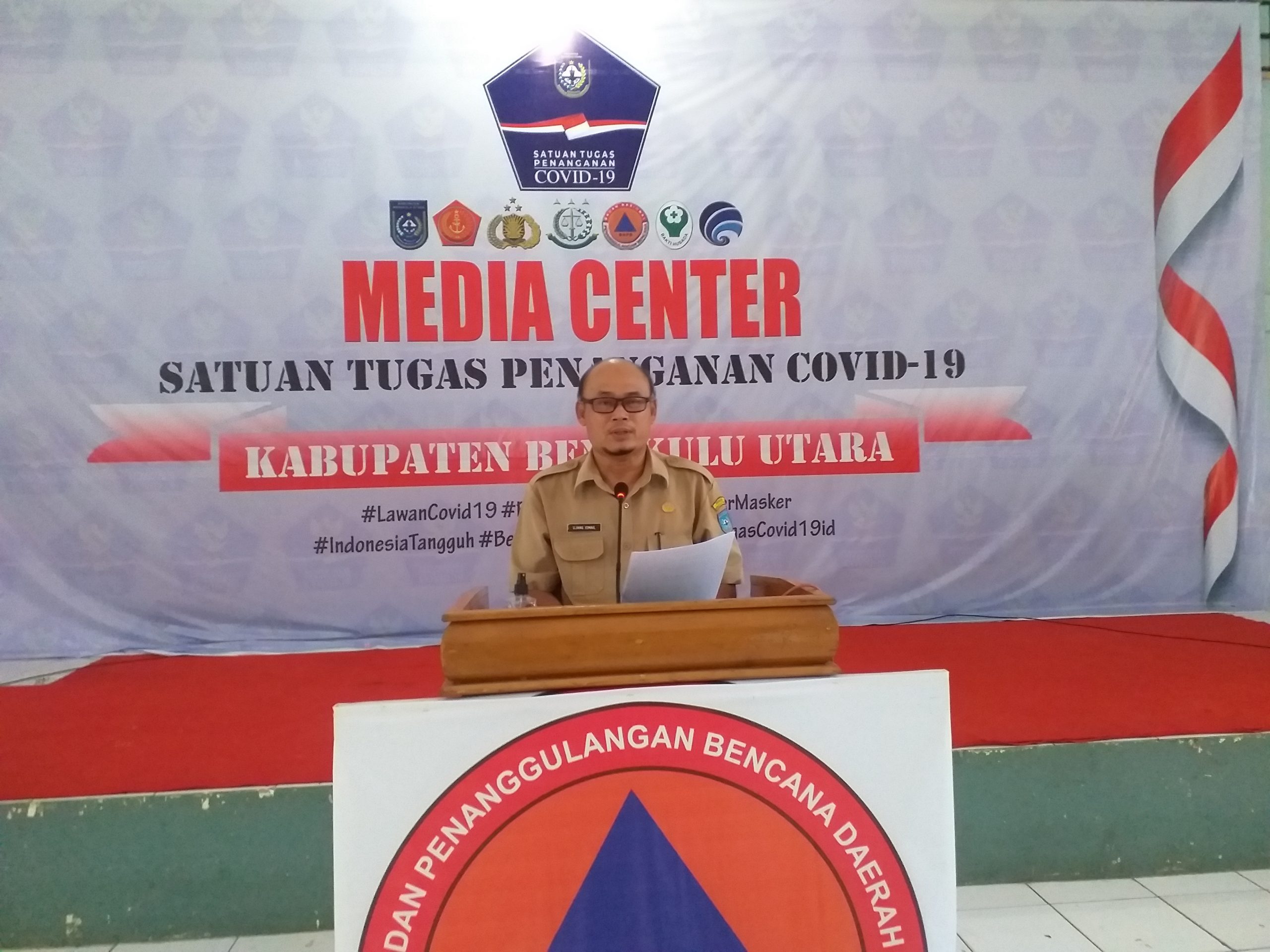 Positif Covid-19 di Bengkulu Utara Kembali Bertambah 7 Kasus