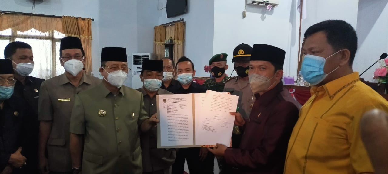 DPRD Seluma Sampaikan Usulan Pengangkatan Bupati dan Wabup