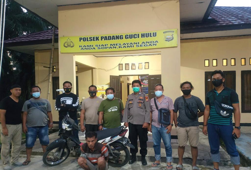 Residivis Gelapkan Motor untuk Judi