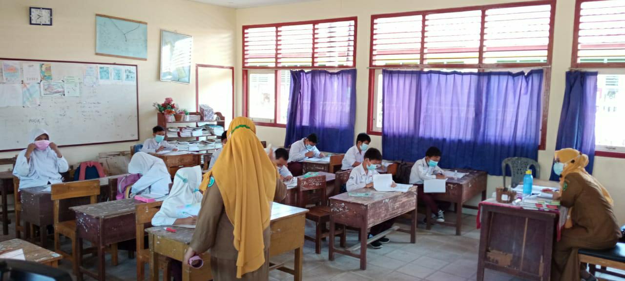 SDN 59 Kota Bengkulu Sudah Mulai Belajar Tatap Muka
