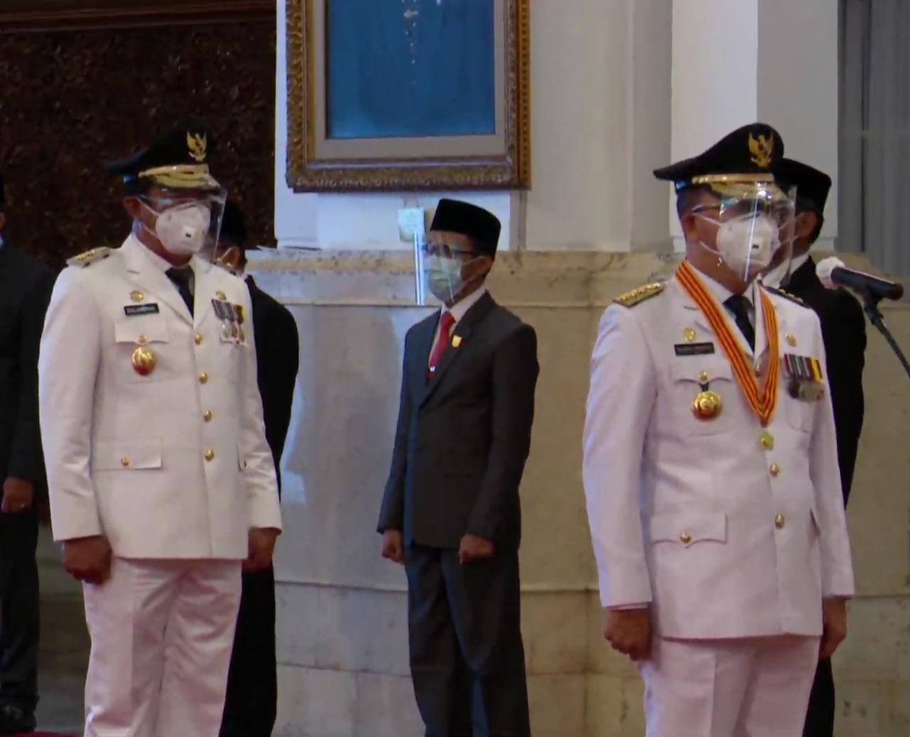 Resmi Dilantik Presiden, Gub-Wagub Sampaikan Visi Besar Bengkulu Maju