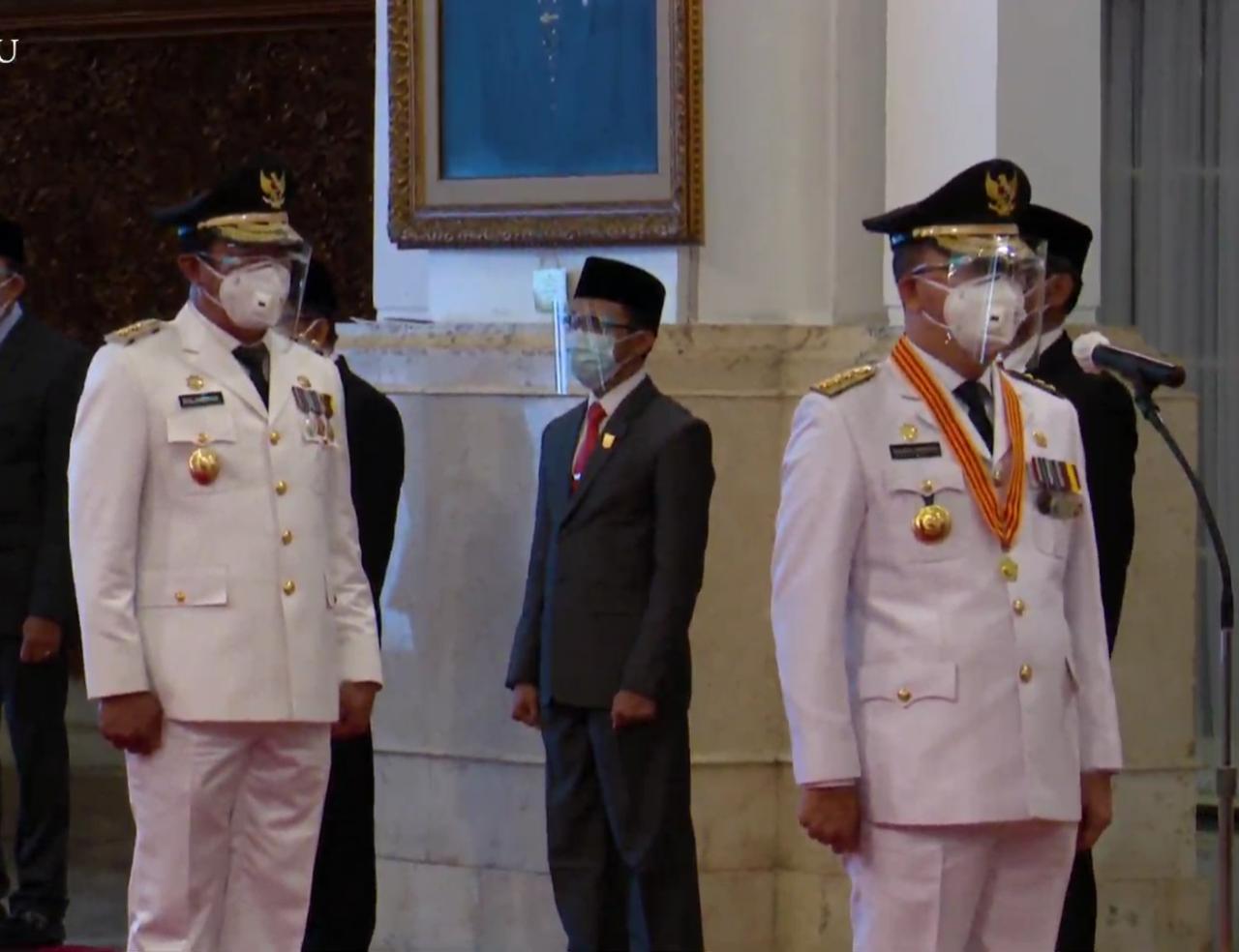 Pimpinan DPRD Ucapkan Selamat Atas Pelantikan Gub-Wagub Bengkulu