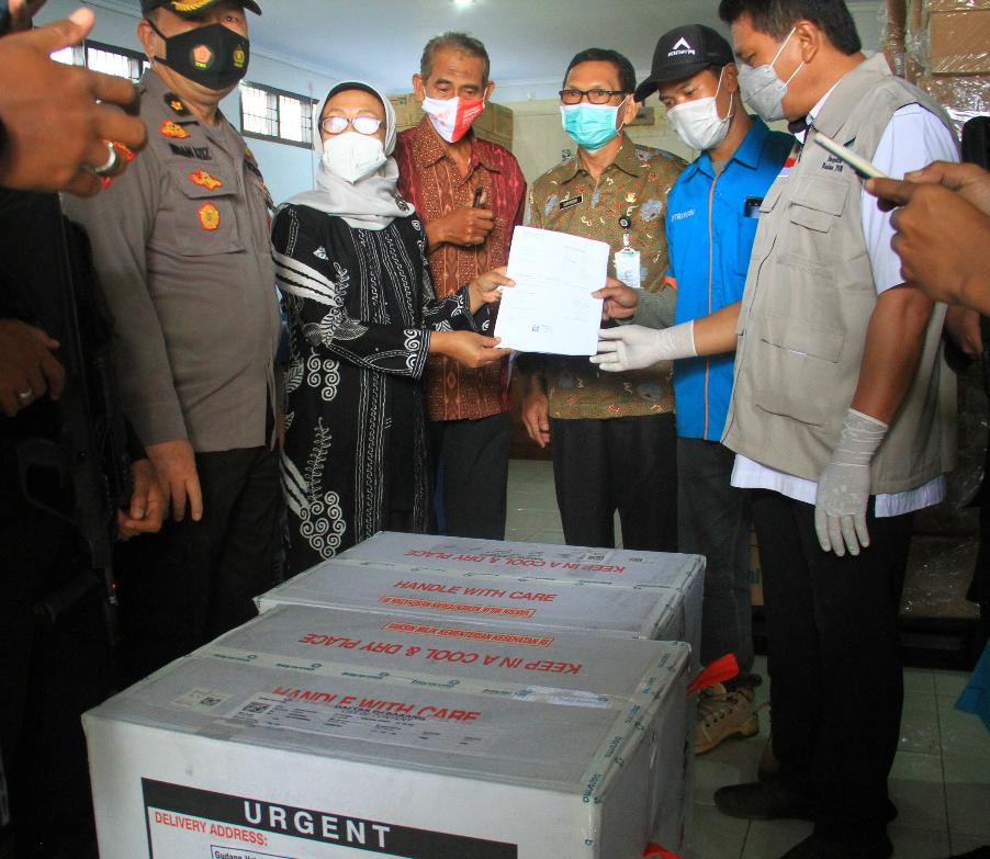 Bengkulu Kembali Terima Vaksin Covid-19 Sebanyak 3.190 Vial