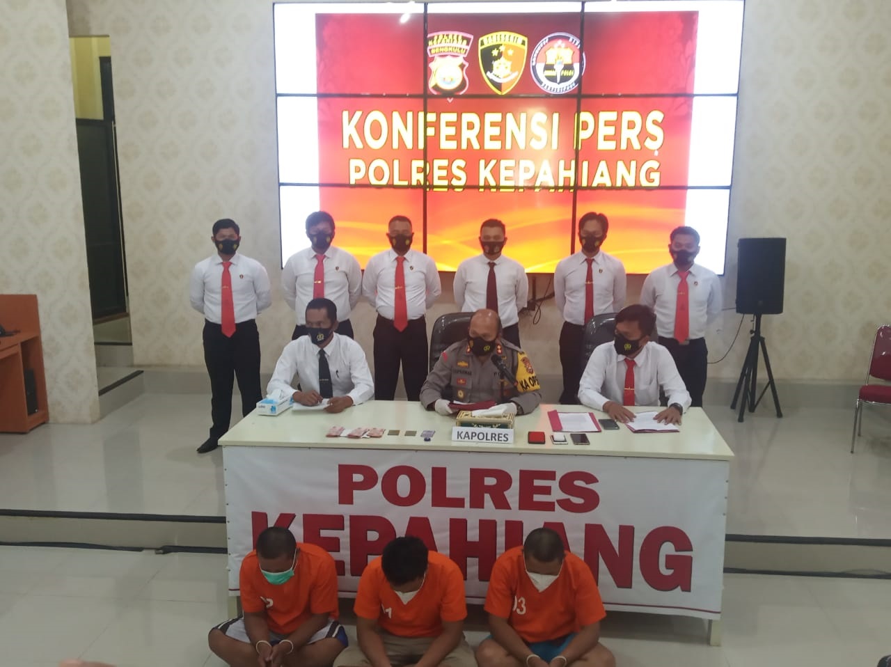 Tersangka Pemerasan di Kepahiang Tantang Polisi