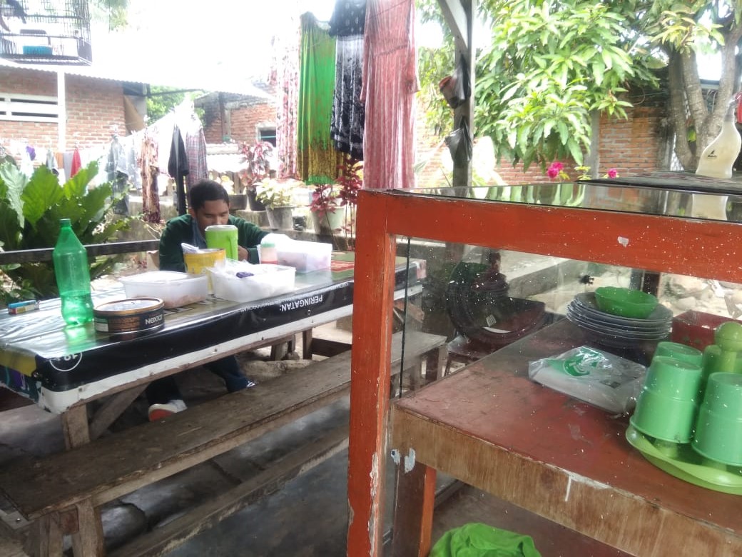 Penjual Sarapan Pagi di Kota Bengkulu Mengeluh Sepi Sejak Pandemi Covid-19
