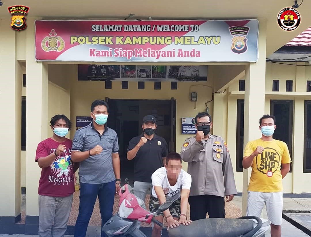 Pencuri Motor di Pesantren di Bengkulu Diringkus