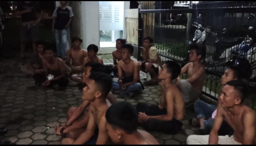 Pesta Tuak, Belasan Remaja BS Diciduk