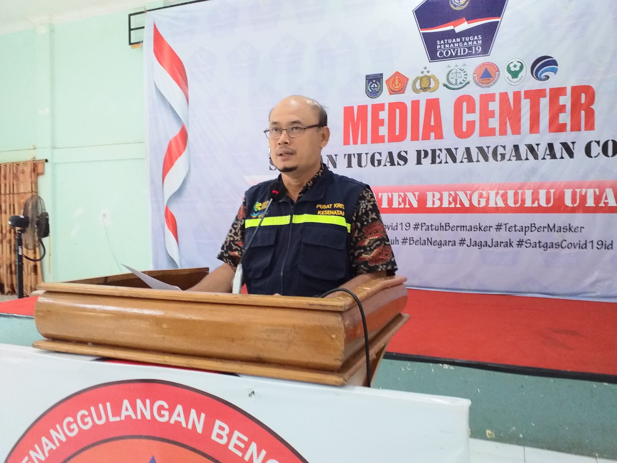 Pasien Terkonfirmasi Positif Covid-19 di Bengkulu Utara Capai 374 Kasus