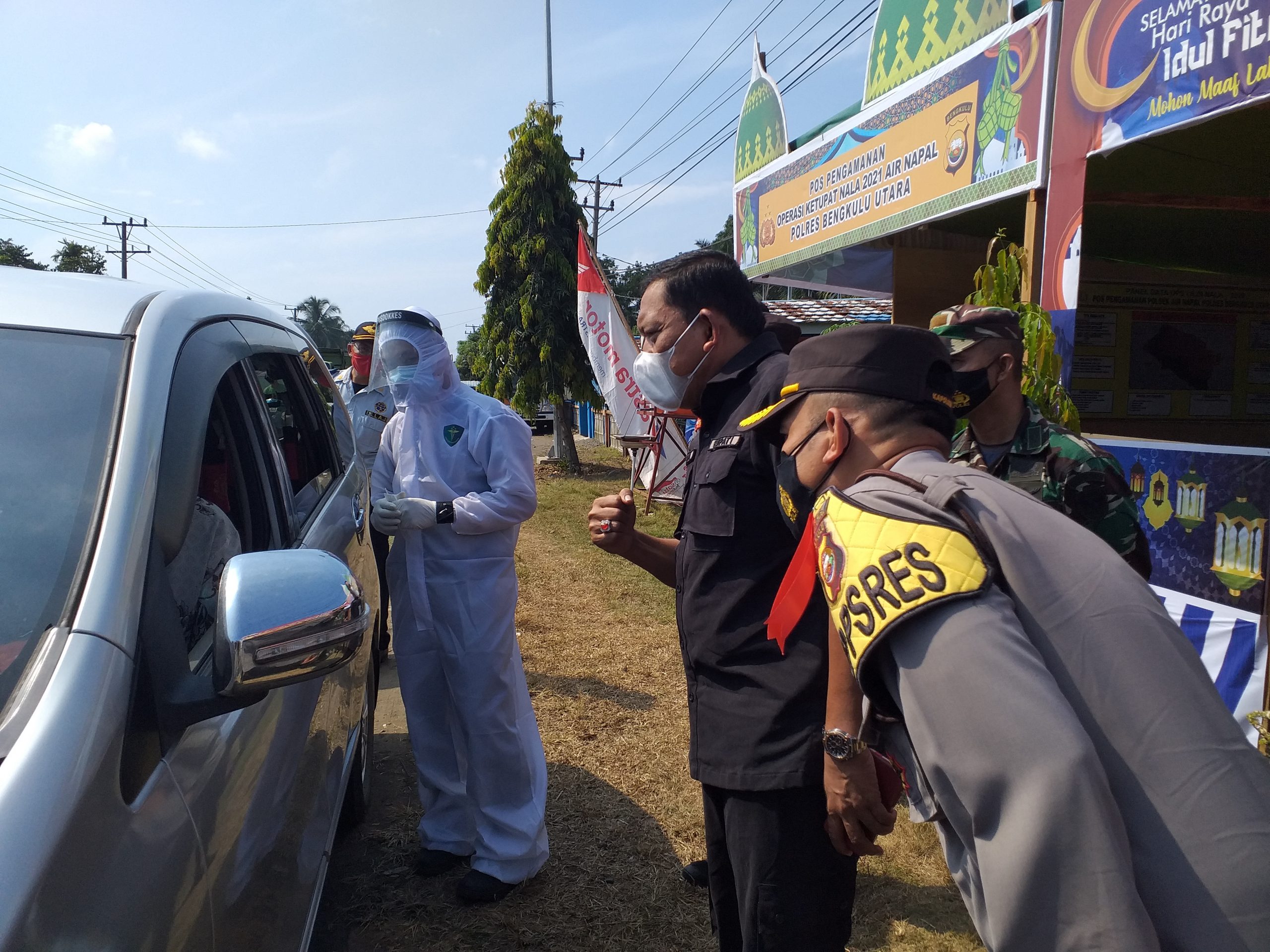 Bupati Bengkulu Utara Bersama Forkopimda Tinjau 2 Titik Posyan