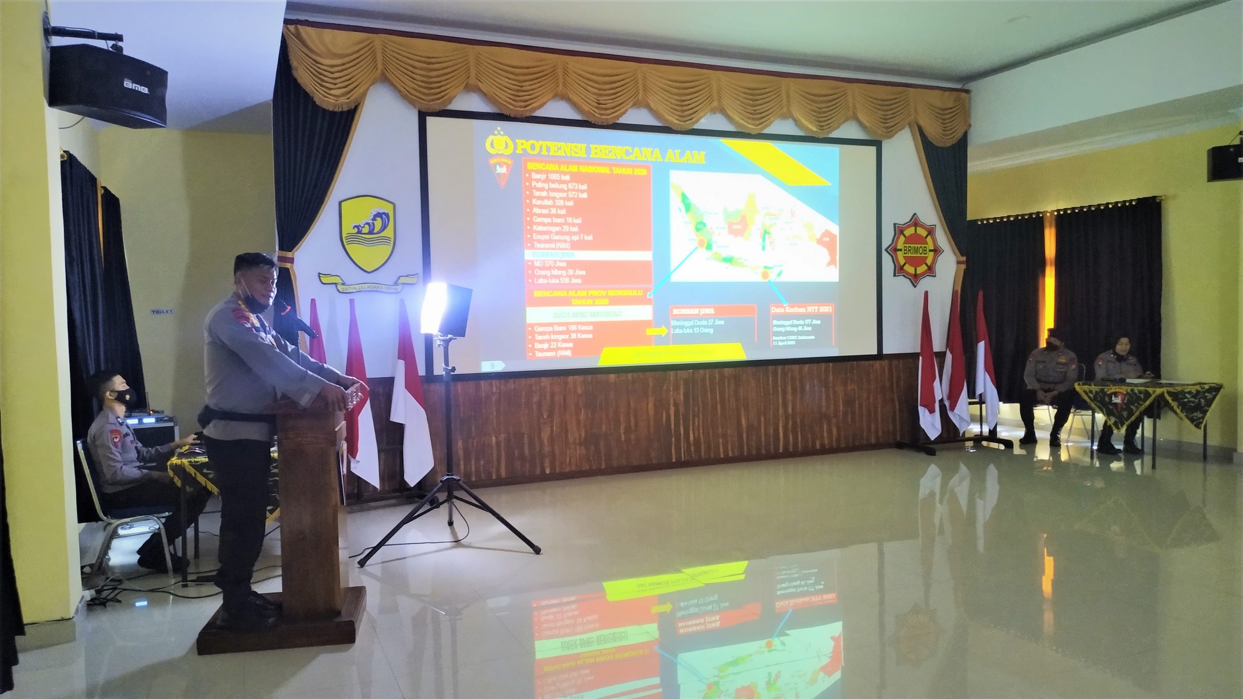 Brimob Bengkulu Launching Aplikasi Lapor Brimob Cepat