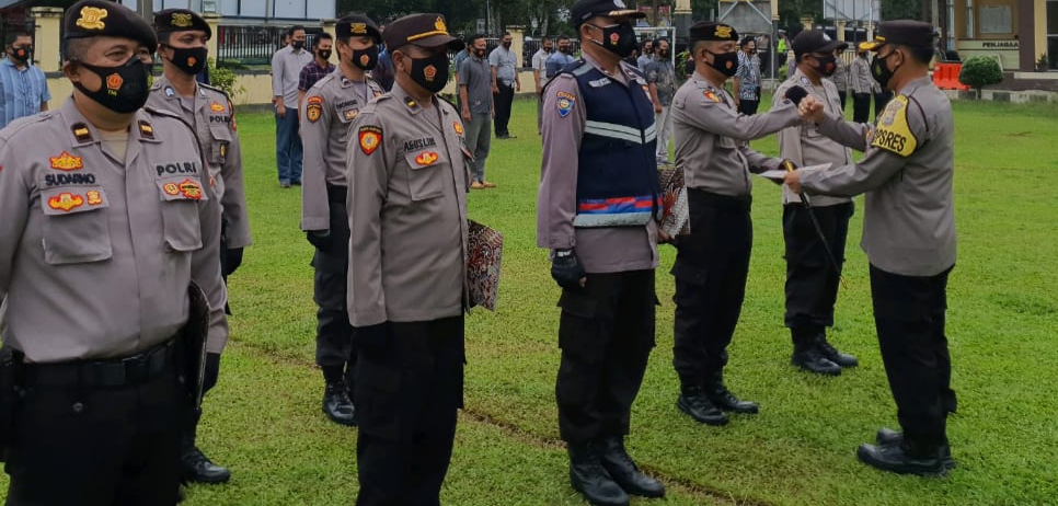 Bantu Padamkan Api, 9 Personel Polres Bengkulu Utara Dapat Reward