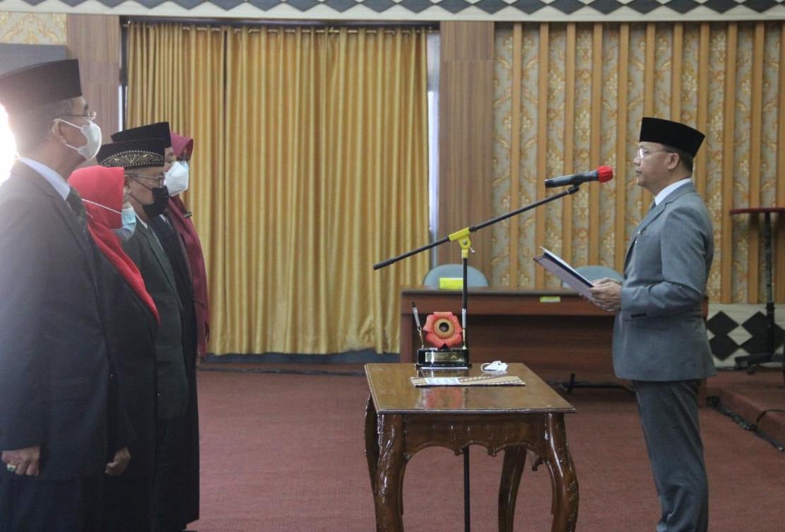 Lantik BPRS, Gubernur Harapkan Perubahan Pelayanan Rumah Sakit di Bengkulu