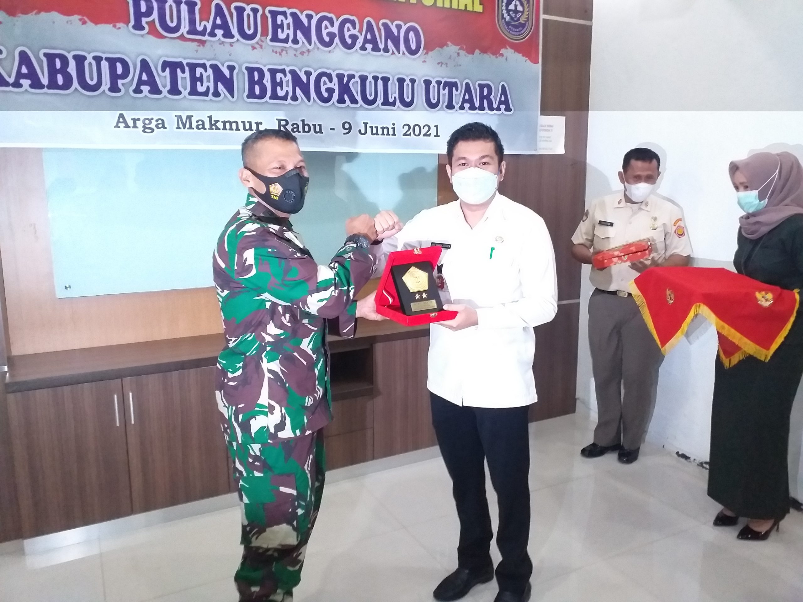 Tim Puldater Wiltas Mabes TNI Sambangi BU