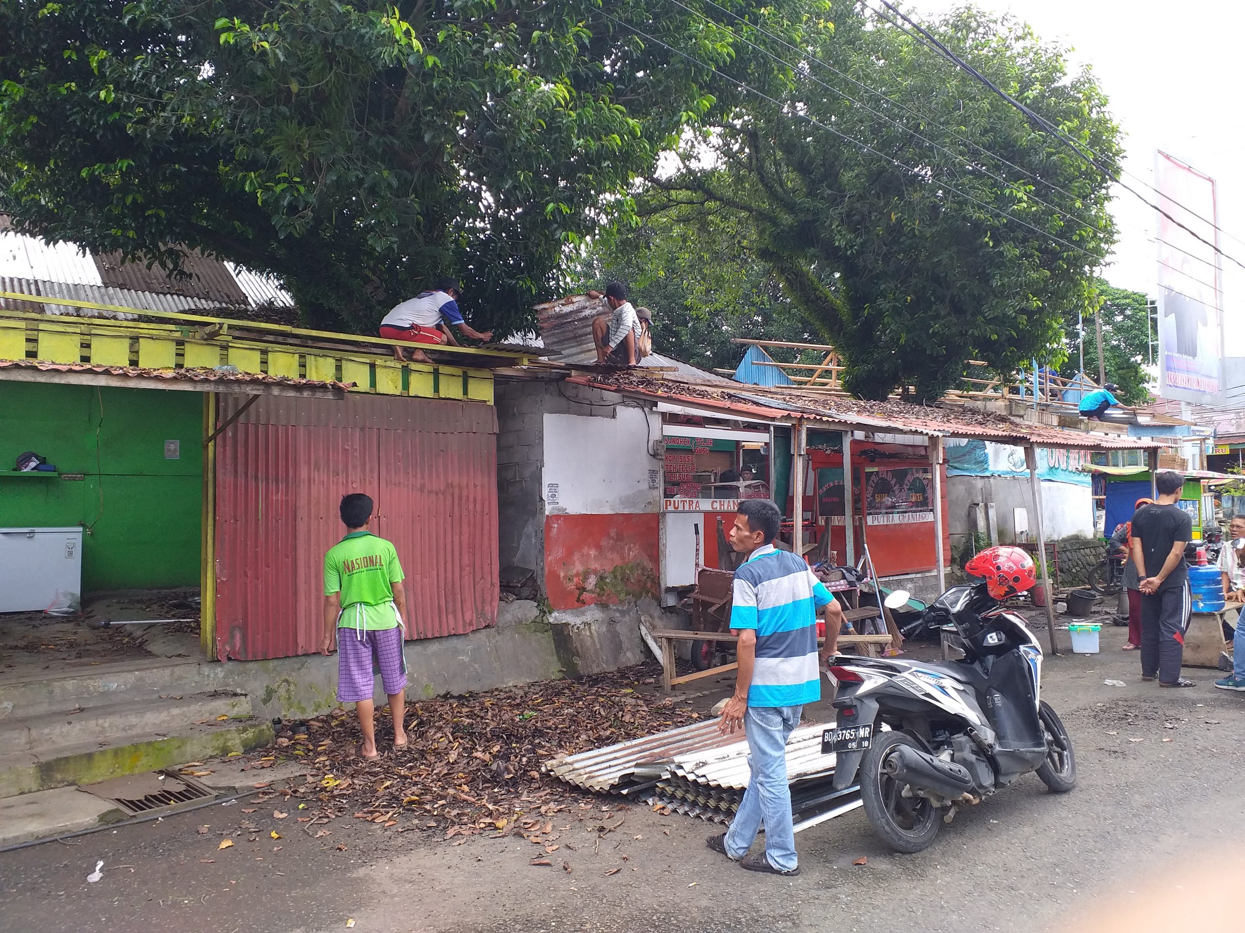 Dishub BU dan Tim Cek Pembongkaran Lapak