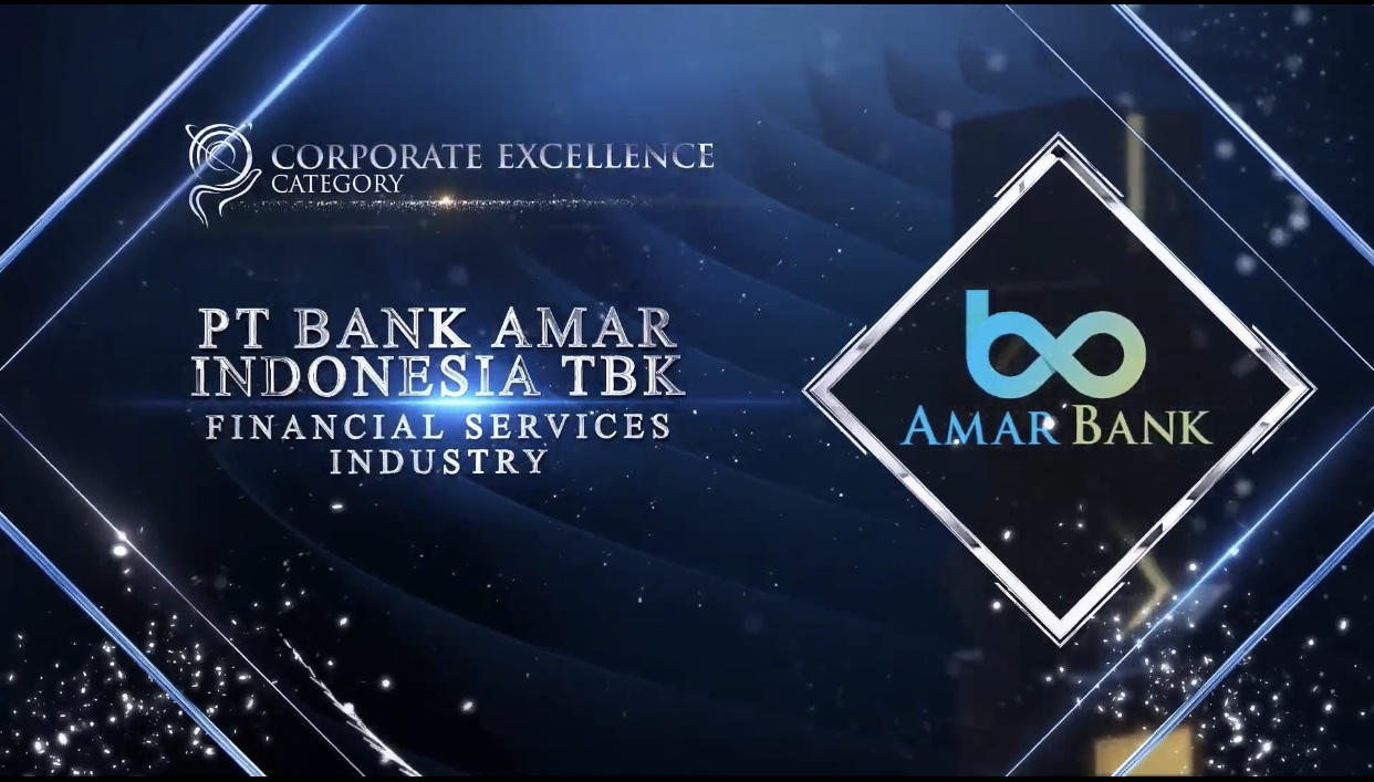 AMAR BANK Menangkan 2 Penghargaan Asia Pacific Enterprise Award 2021