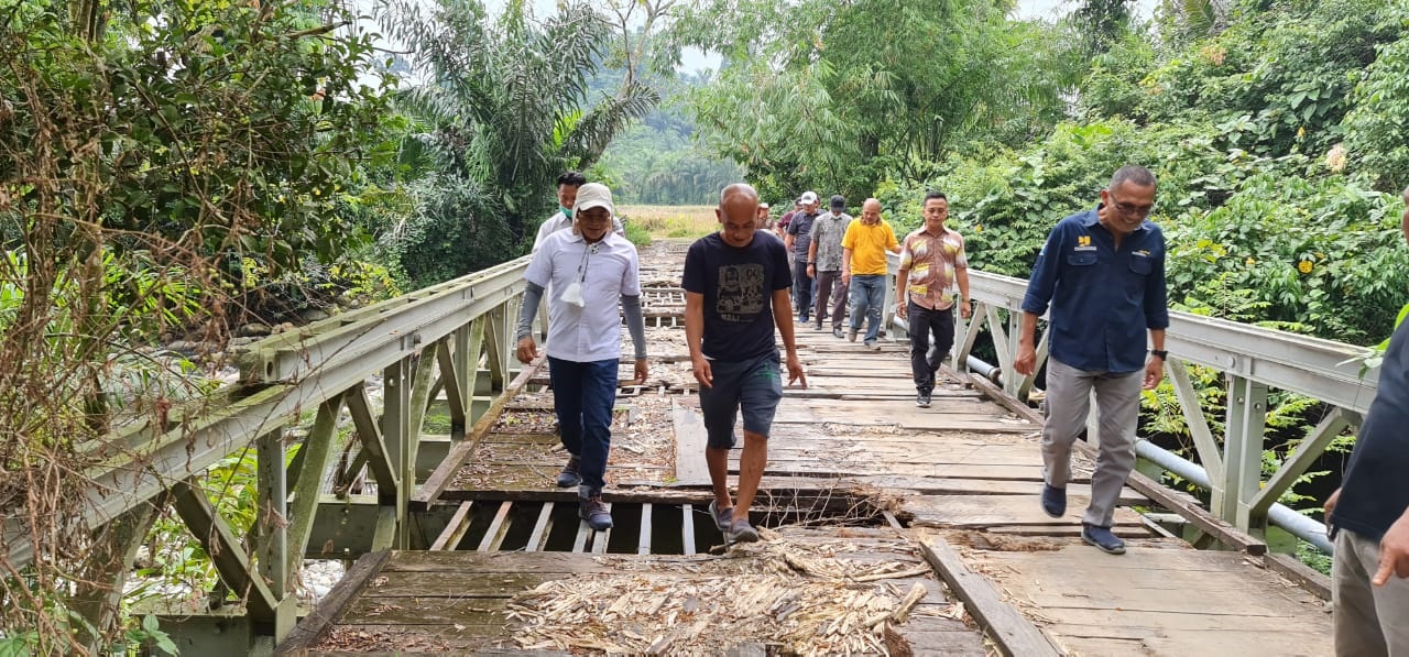 Upayakan Perbaikan Jembatan Sukarami