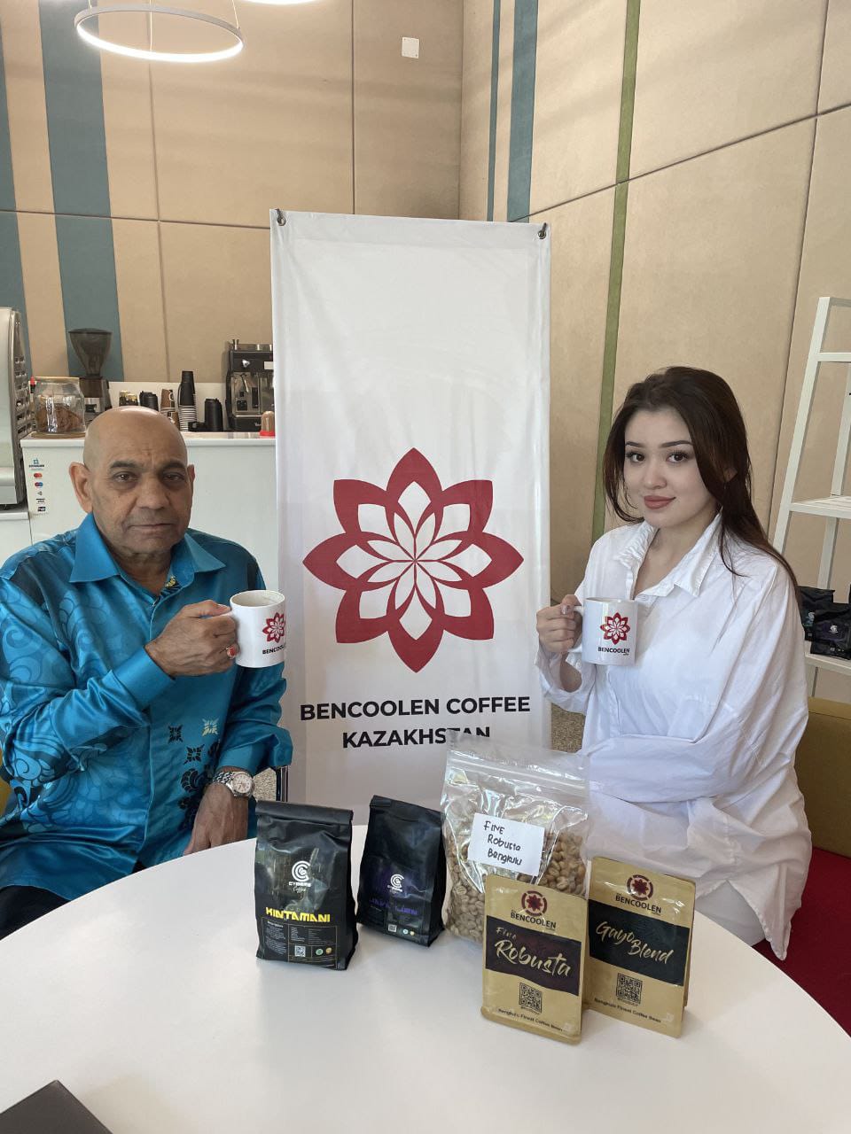 Dayana Assembayeva Jadi Brand Ambassador Kopi Bengkulu di Kazakhstan