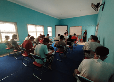39 Anak Didik di Lapas Pembinaan Khusus Anak (LPKA) Mengikuti Tes psikologi