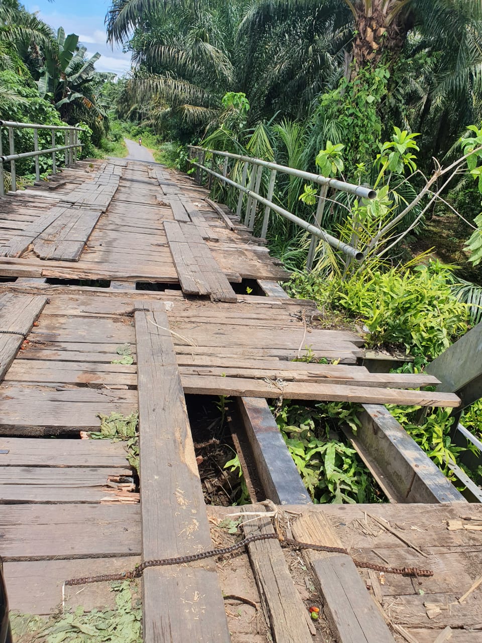 Perbaiki Jembatan Rusak!