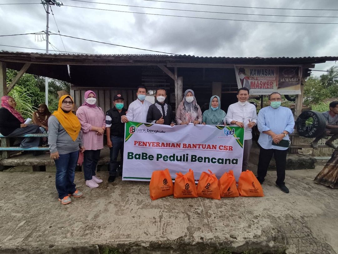 Bank Bengkulu Peduli Banjir