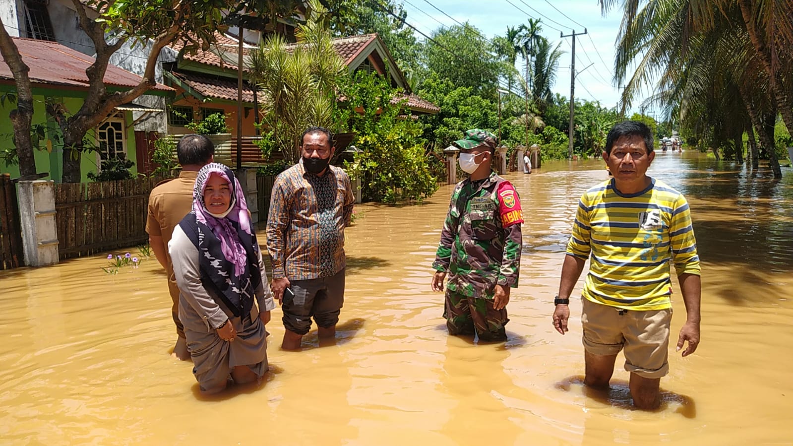 DPRD Kota Tinjau Banjir Perumahan Korpri