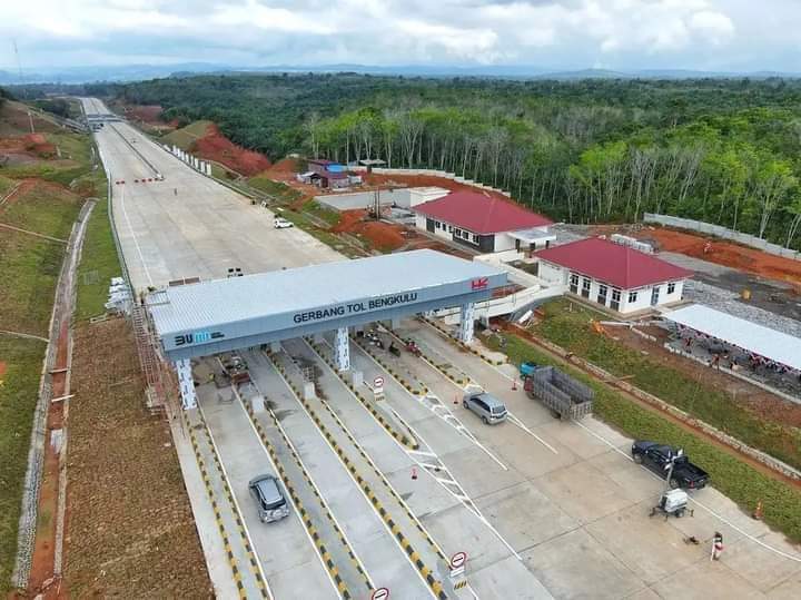 Pembangunan Tol Bengkulu Terhenti
