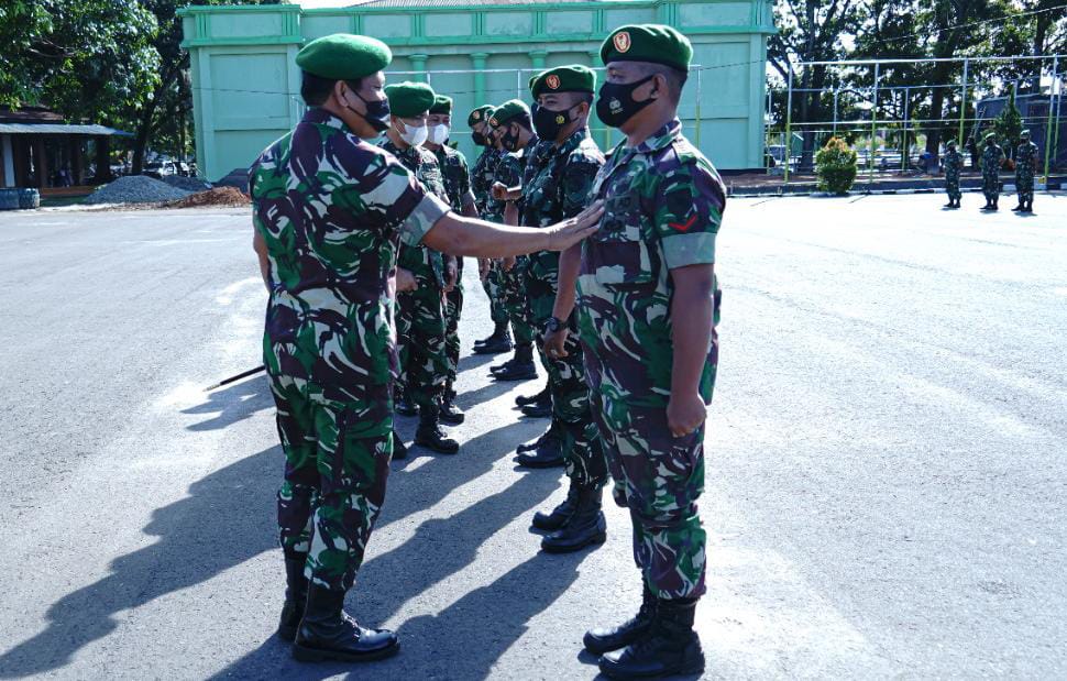 Tujuh Personel Satgas Apter Papua Dilepas