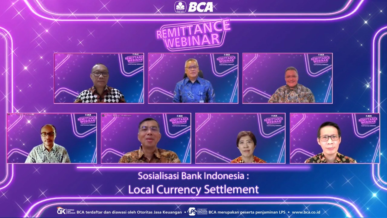 Dukung Bank Indonesia, BCA Buka Layanan Transaksi Settlement Indonesia-Tiongkok