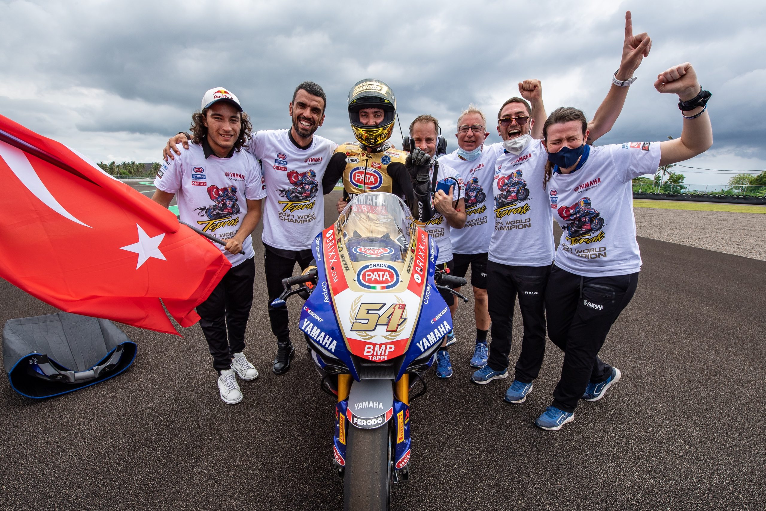 Toprak Razgatlioglu Juara Dunia World Superbike 2021, Raih Gelar di Indonesia !