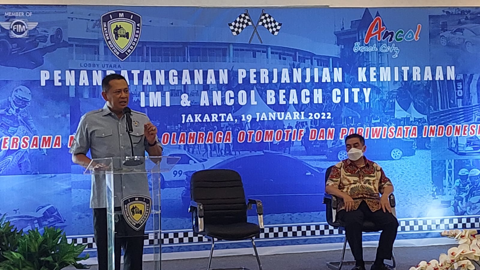 IMI Mou dengan Ancol Beach City Untuk Memajukan Otomotif & Pariwisata di Indonesia