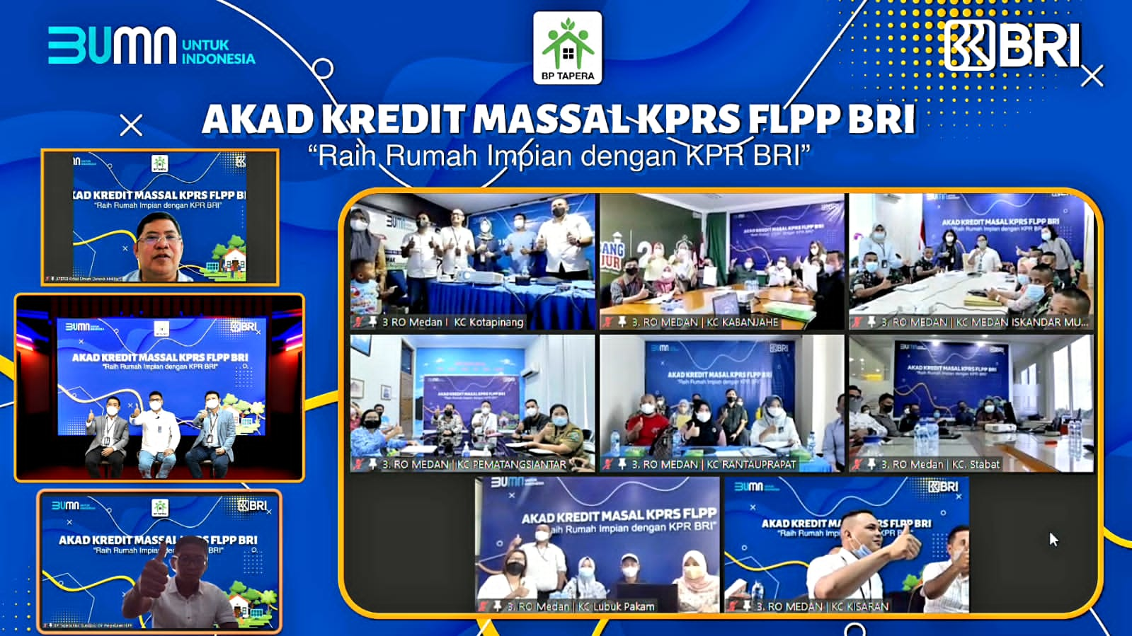 BRI Mudahkan Layanan Pengajuan KPR, Dukung Program Satu Juta Rumah