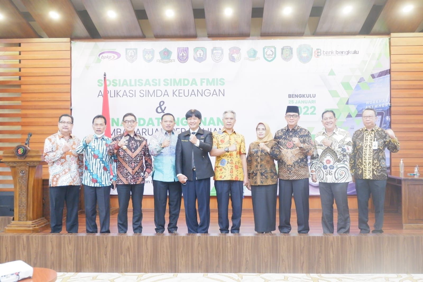 Bank Bengkulu Gelar Sosialisasi SIMDA FMIS dan Perbaharuan MoU