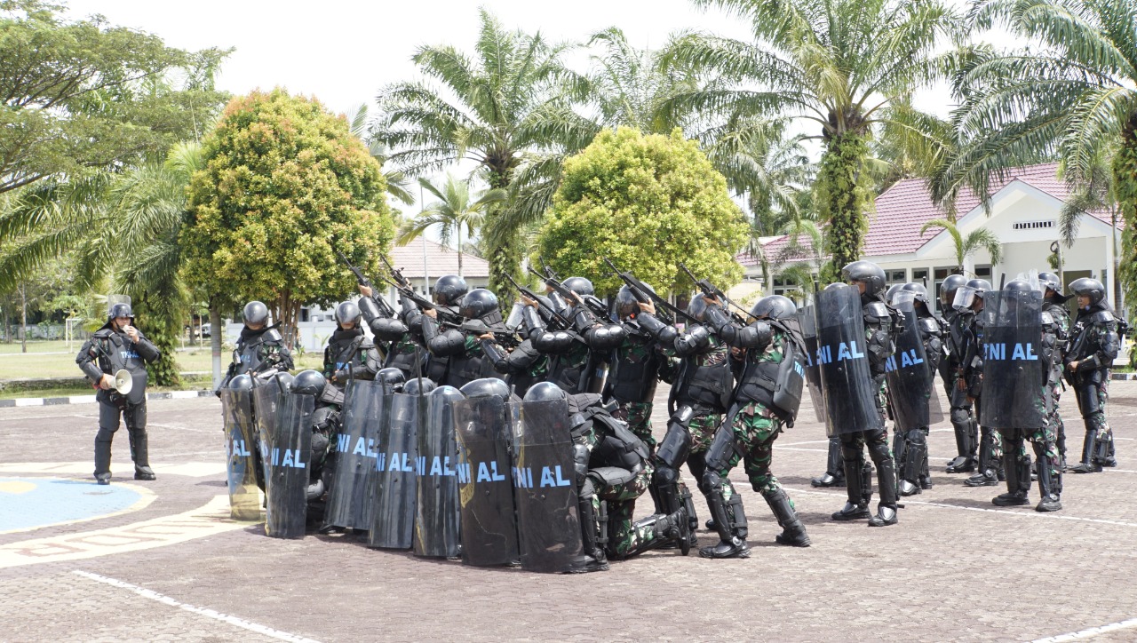 Danlanal Bengkulu Buka Uji Terampil Gladi Tugas Tempur