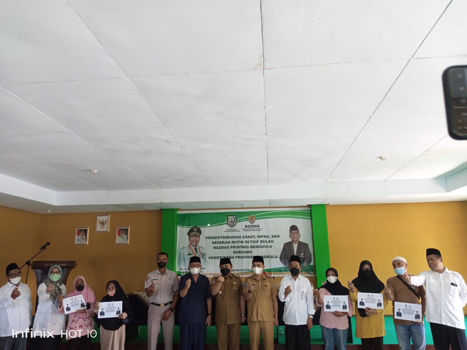 Baznas Distribusikan Bantuan Kepada 145 Mustahik