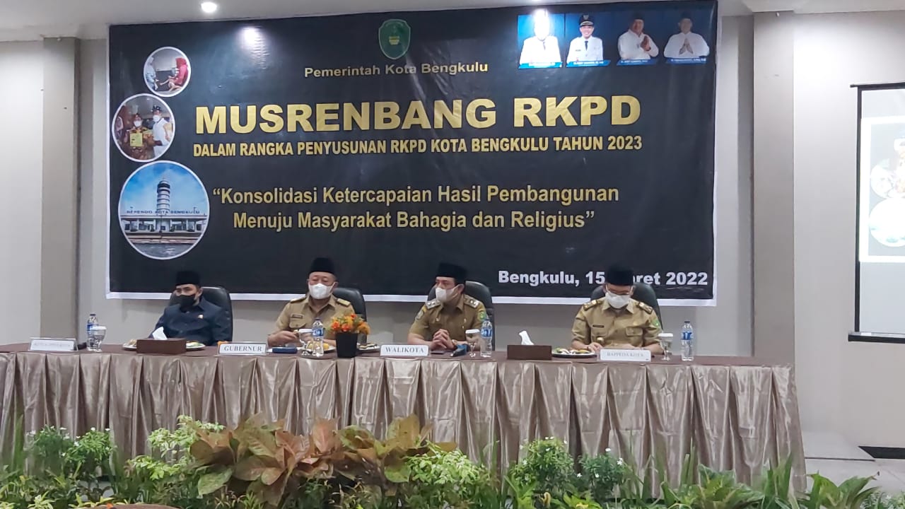 Pemkot Gelar Musrenbang Penyusunan RKPD 2023