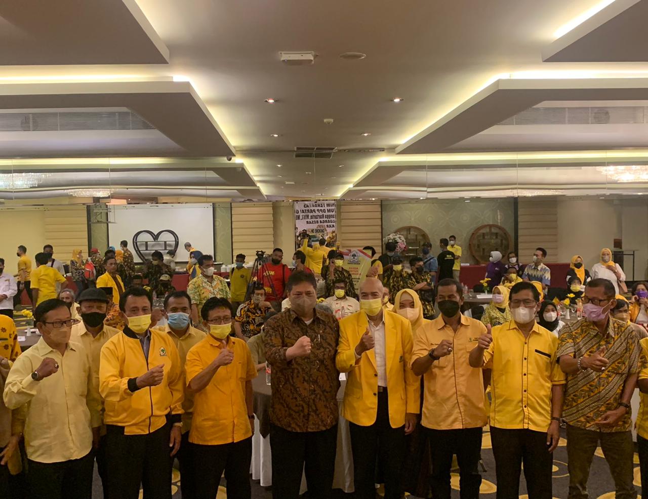 Ketua Umum Airlangga Targetkan Yogyakarta Jadi Lumbung Suara Golkar