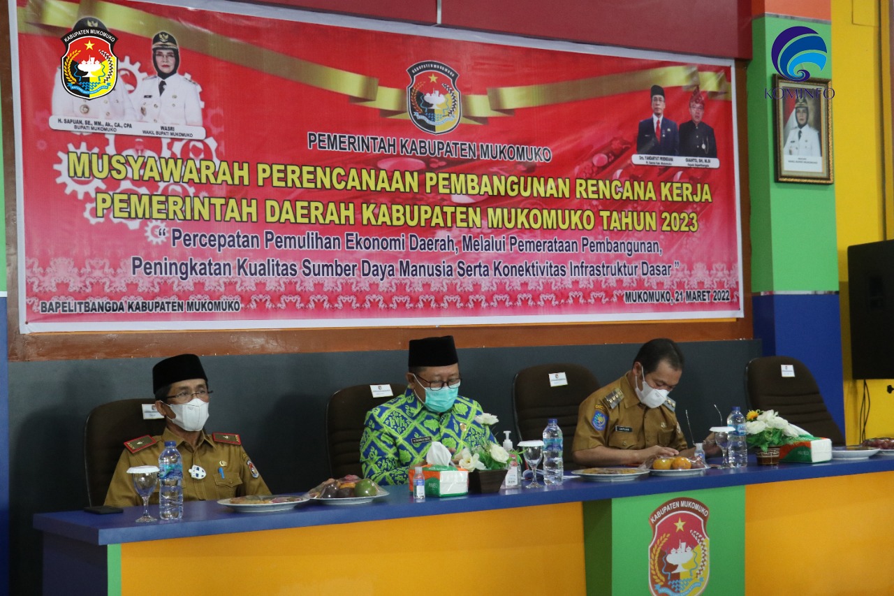 Pemkab Mukomuko Gelar MusrenbangKab Tahun 2023