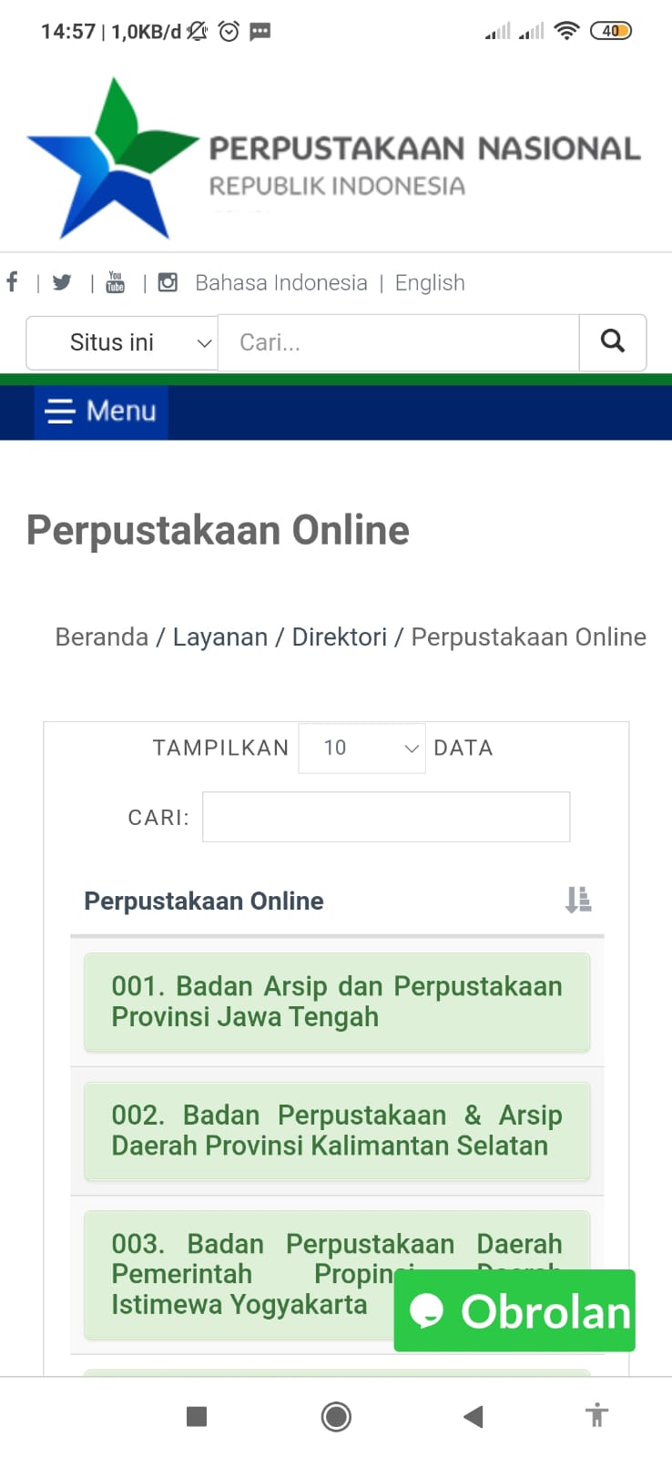 Kembangkan Perpustakaan Berbasis Online