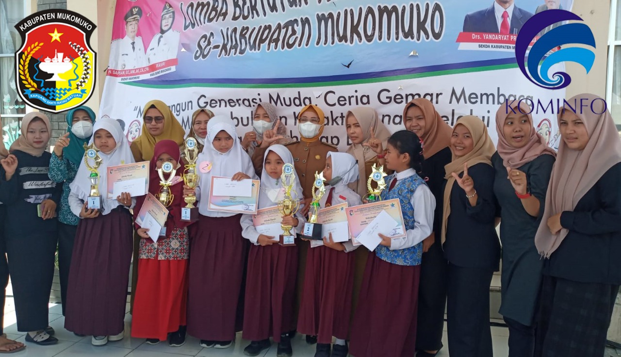 Pemkab Mukomuko Gelar Lomba Bertutur Tingkat Pelajar SD