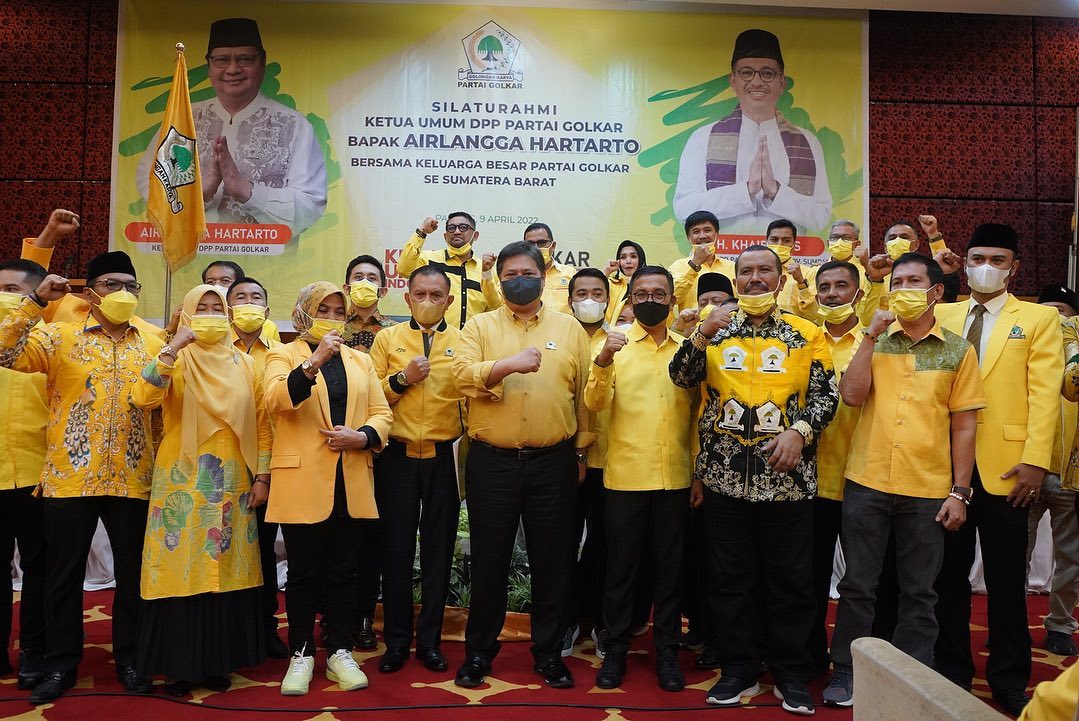 Airlangga Instruksikan Golkar Sumbar Kembalikan Kejayaan Partai