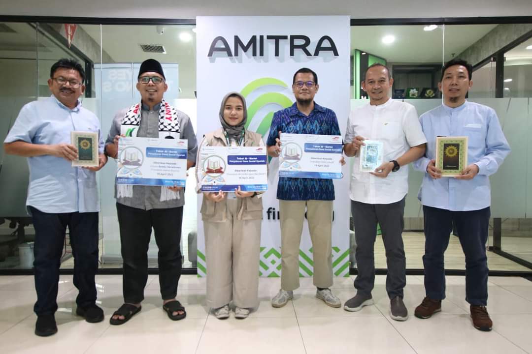 AMITRA Meriahkan Bulan Ramadan dengan Tebar 3.300 Al-Quran
